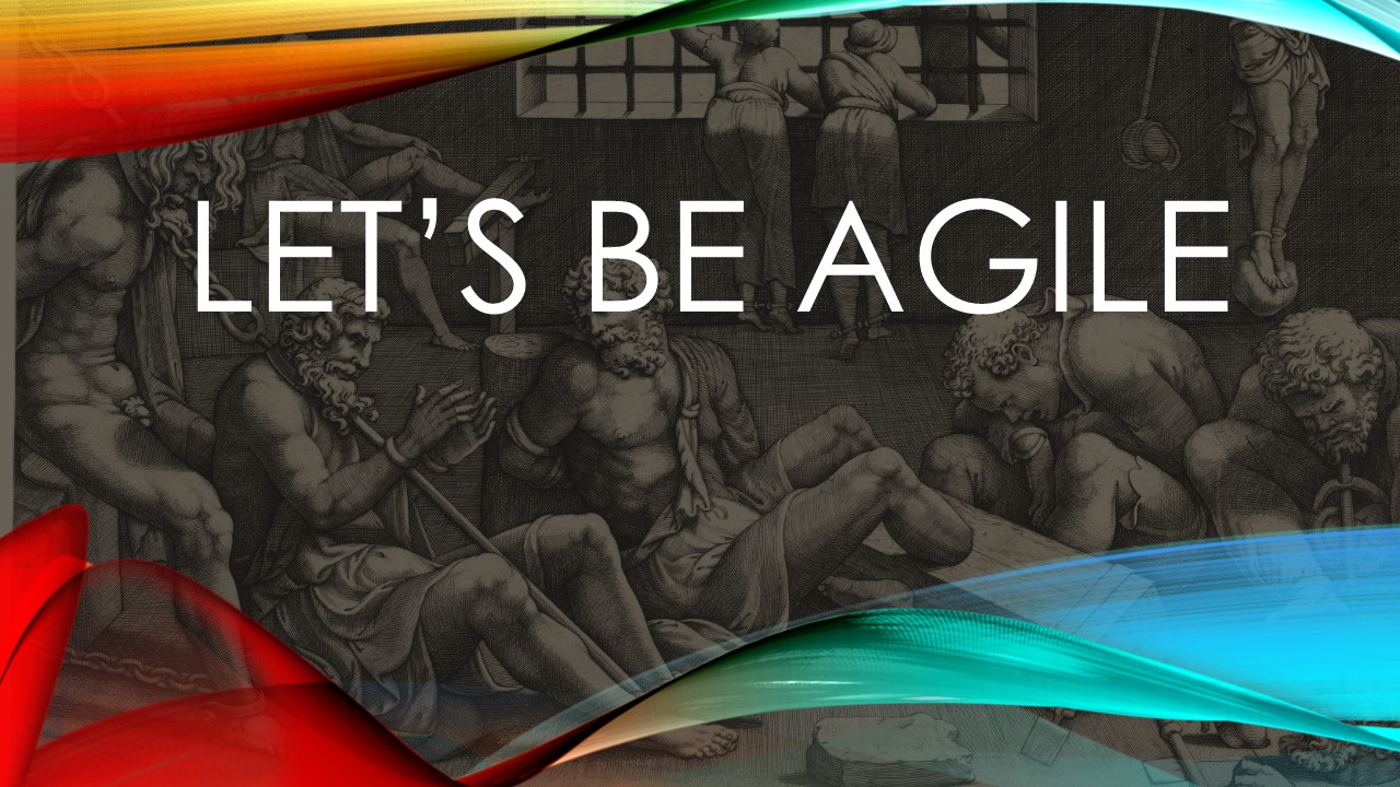 Agile: It’s about a matter of choice